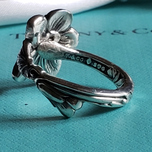 ⛔SOLDAntique 1885 Tiffany & Co Spoon - Ring Violet - Picture 12 of 16